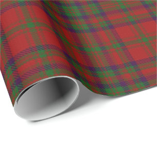 Papier Cadeau Tartan d'écossais de Matheson de clan
