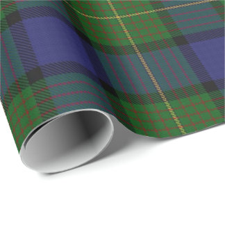 Papier Cadeau Tartan d'écossais de Muir de clan