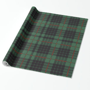 Papier Cadeau Tartan d'écossais de plaid de clan de Gunn