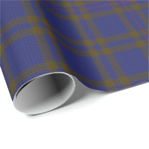 Papier Cadeau Tartan d'écossais d'Elliot Elliott de clan