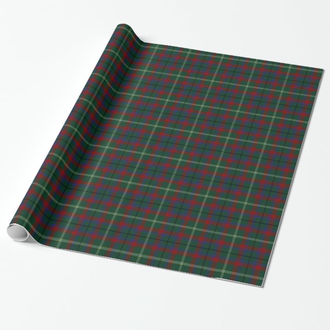 Papier Cadeau Tartan d'Irlandais de Mayo du comté (Déroulé)