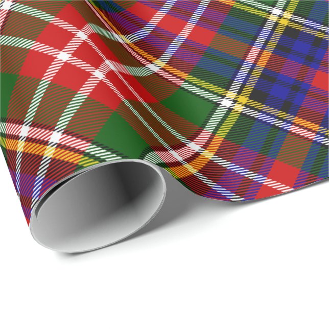 Papier Cadeau Tartan du clan Christie (Coin rond)
