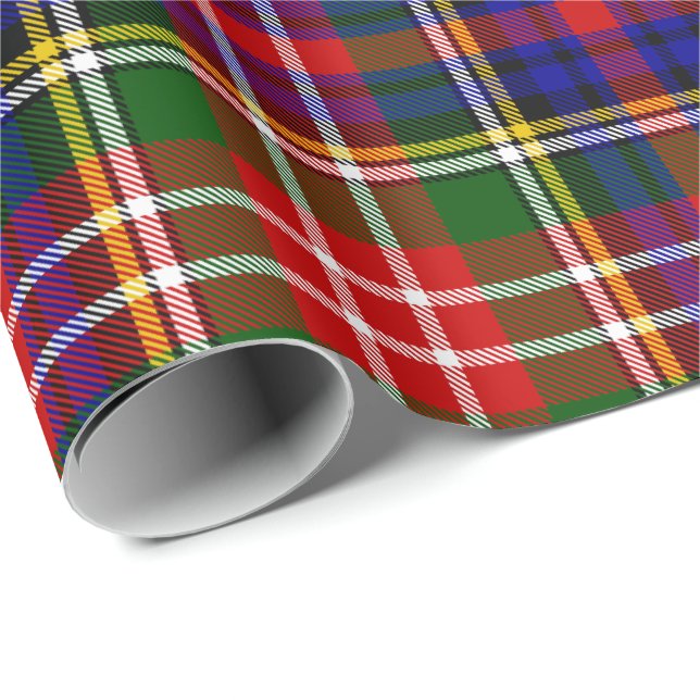 Papier Cadeau Tartan du clan Christie (Coin rond)
