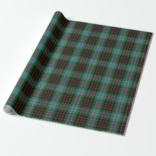 Papier Cadeau Tartan écossais de chasse de Brodie de clan
