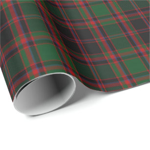 Papier Cadeau Tartan écossais de chasse de Cummings de Cumming