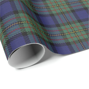 Papier Cadeau Tartan écossais de MacLaren de clan