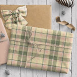 Papier Cadeau Tartan Pattern8 Soft Sage and Rose Rose ID210<br><div class="desc">These original tartan patterns come in eleven fantac color combinations. Plan your complete event using the colors from the tartan you select by choosing matching ribbon, paper plates, venft tags and even fabric. Tartans make a great Christmas vend wrap and this one feestbeautiful, non-traditionnelle colors of contrasting sage green and...</div>