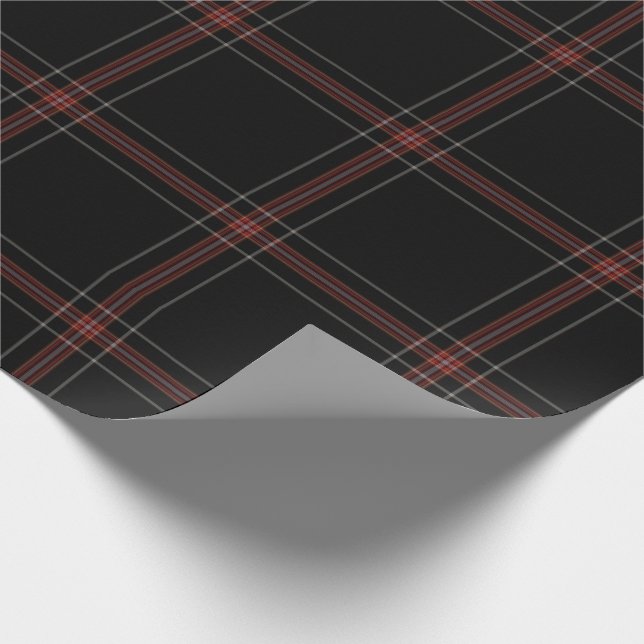 Papier Cadeau Tartan Plaid (Coin)