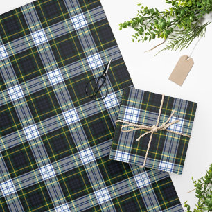 Papier Cadeau Tartan Plaid Clan Gordon Motif écossais