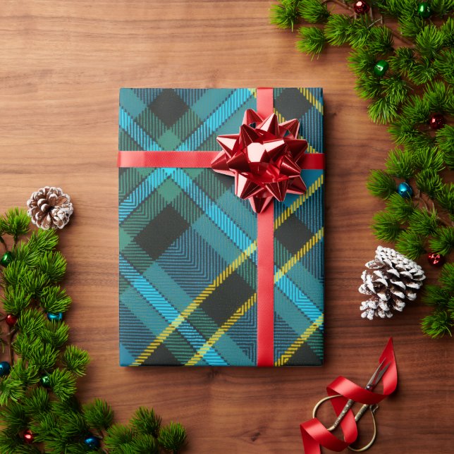 Papier Cadeau Tartan Weir (Cadeau de vacances)