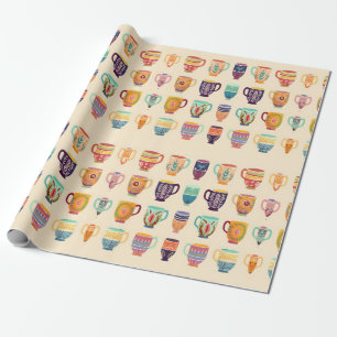 Papier Cadeau Tasses à café