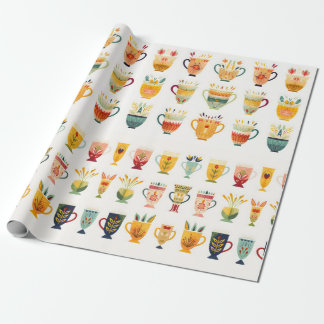 Papier Cadeau Tasses à café