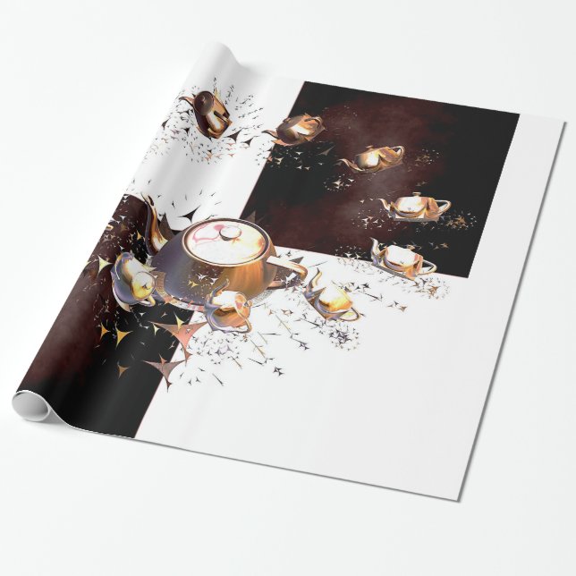 Papier Cadeau Teapot (Déroulé)