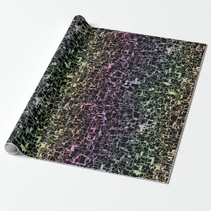 Papier Cadeau techno rainbo :