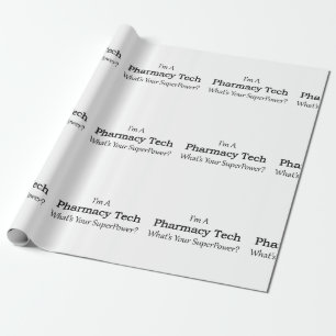 Papier Cadeau Technologie de pharmacie