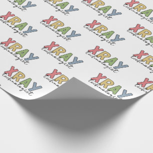 Papier Cadeau Technologue Xray Radiologie Technologie X Cadeaux