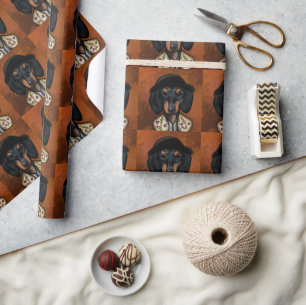 PAPIER CADEAU TECKEL