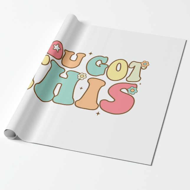 Papier Cadeau Ted Lasso Be A Goldfish Collegiate T- (Déroulé)