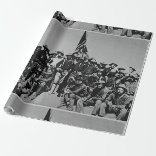 Papier Cadeau Teddy's Colts Teddy Roosevelt Rough Riders 1898