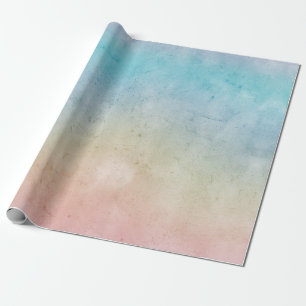 Papier Cadeau Teinture à nouilles roses Aqua