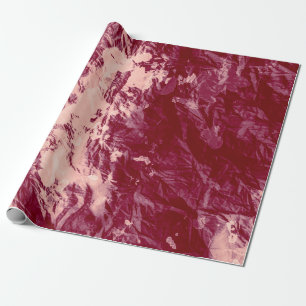Papier Cadeau Teinture à tarte hippie. Enfants En Forme Rétro. W