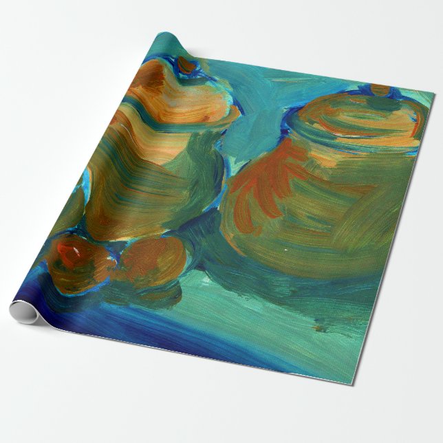 Papier Cadeau Téléchargez votre peinture | Transformez une image (Déroulé)