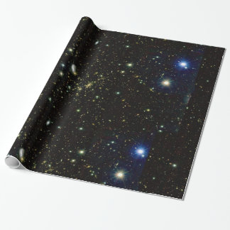 Papier Cadeau Télescope spatial Hubble Champ profond