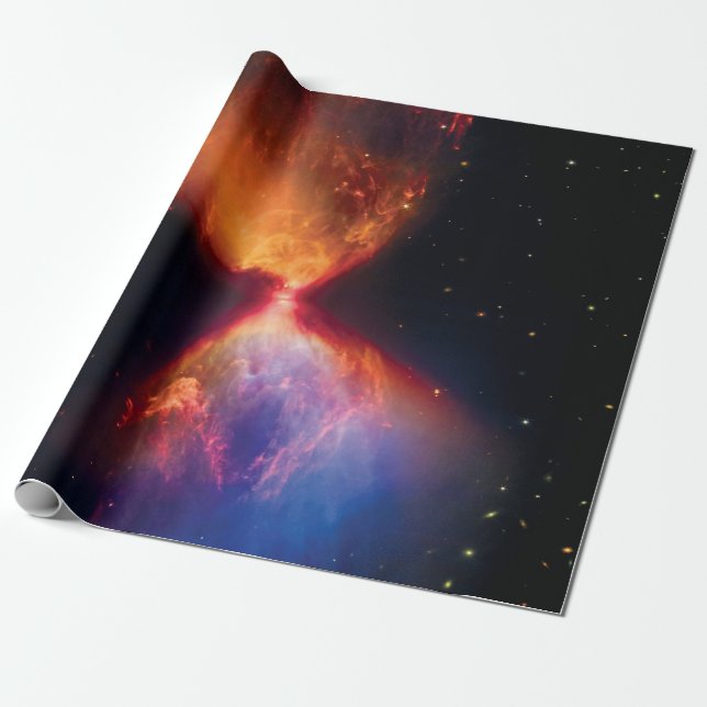 Papier Cadeau Télescope spatial James Webb Protoétoile L1527 (Déroulé)