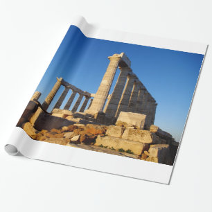Papier Cadeau Temple de Poseidon - Sounio