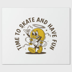 Papier Cadeau Temps de patiner