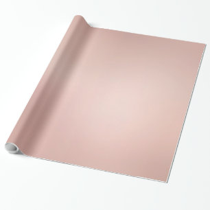 Papier Cadeau Tendance Élégant Rose Or Modèle Cadeau Brillant