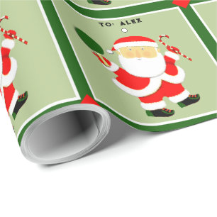 Papier Cadeau Tennis de table Cadeau de vacances Ping-pong