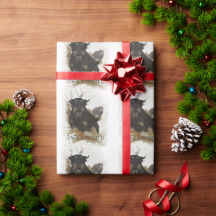 Papier Cadeau Terrier de chasse