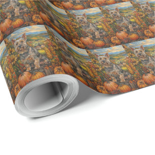Papier Cadeau Tervueren australien Moisson d'automne Action de g