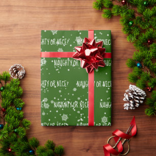 Papier Cadeau Texte NEUF OU JOLI Dans Les Snowflakes