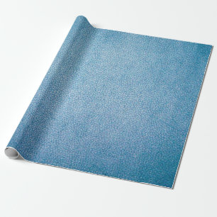 Papier Cadeau textile bleu