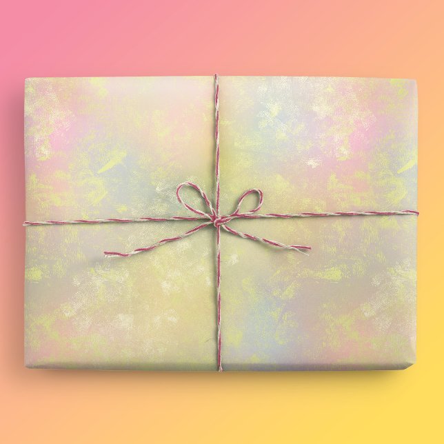 Papier Cadeau Texture Abstraite du ressort pastel (Spring Texture Gift Mockup)