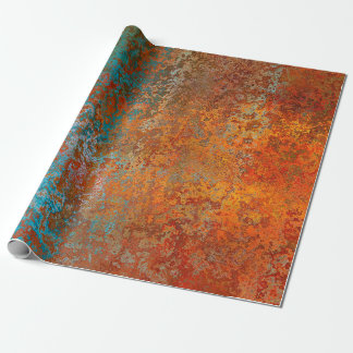 Papier Cadeau texture Arrière - plan rouille vieux brun