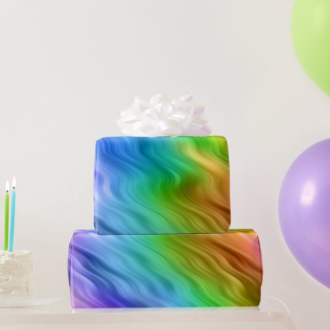 Papier Cadeau Texture blanche (Cadeaux de fête)
