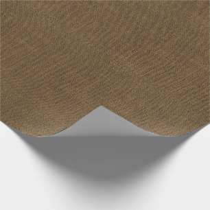 Papier Cadeau Texture Brown de toile de jute