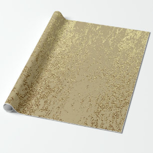 Papier Cadeau Texture de grunge d'or pour créer un effet déprimé