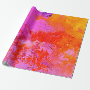 Papier Cadeau texture de peinture à l'huile abstraite sur toile,