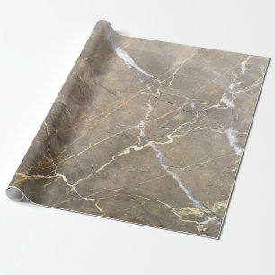 Papier Cadeau Texture de pierre de marbre moderne cool