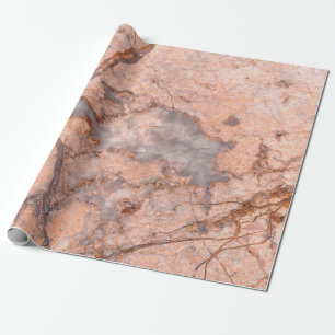 Papier Cadeau Texture de pierre de marbre tendance et cool