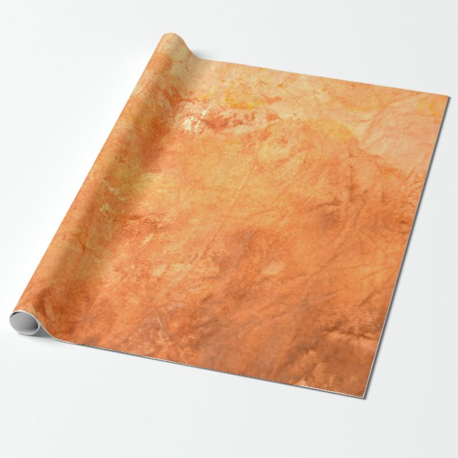 Papier Cadeau texture de plaque de fer rouillé, blanc, brun, co (Déroulé)