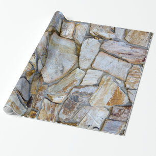 Papier Cadeau Texture de Rock Wall