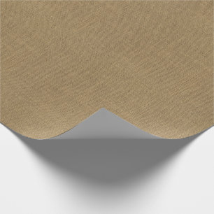 Papier Cadeau Texture de toile de jute