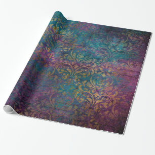 Papier Cadeau texture d'or Abstraite grunge