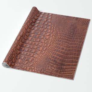 Papier Cadeau texture en cuir Brown fond abstrait, vieilli, anim