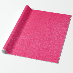 Papier Cadeau Texture en cuir rose